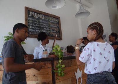 Miss Rizos Natural Salon Sustainable Interior Design The Growing Dutchman Dominican Republic Zona Colonial Reclaimed Wood and Sustainable Design