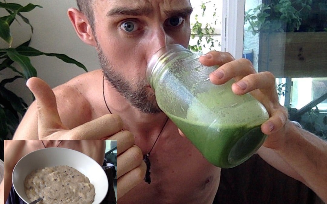 First TGD Post Ever: Green Spinach & Moringa Smoothie + Amaranth Porridge