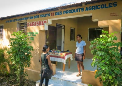 Moringa Leaf powder processing smalholder farmers women cooperative afasdah the growing dutchman sustainable agriculture reforestation Haiti