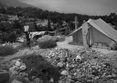 The growing Dutchman Chris Kaput Cordaid Haiti Post earthquake reconstruction Haiti owner driven reconstruction shelter program communication community development NGO Haiti Shelter construction