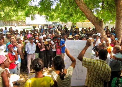 The growing Dutchman Chris Kaput Cordaid Haiti Post earthquake reconstruction Haiti owner driven reconstruction shelter program communication community development NGO Haiti Shelter construction
