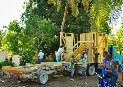 The growing Dutchman Chris Kaput Cordaid Haiti Post earthquake reconstruction Haiti owner driven reconstruction shelter program communication community development NGO Haiti Shelter construction